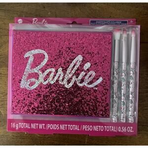 Mattel Townley Girl Barbie Eyeshadow Palette Shimmery and Opaque Colors W/ Brush